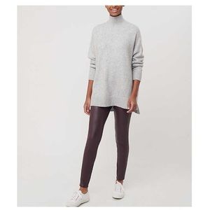 LOFT faux leather legging